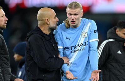 Έντονος διάλογος ανάμεσα σε Γκουαρντιόλα και Χάαλαντ