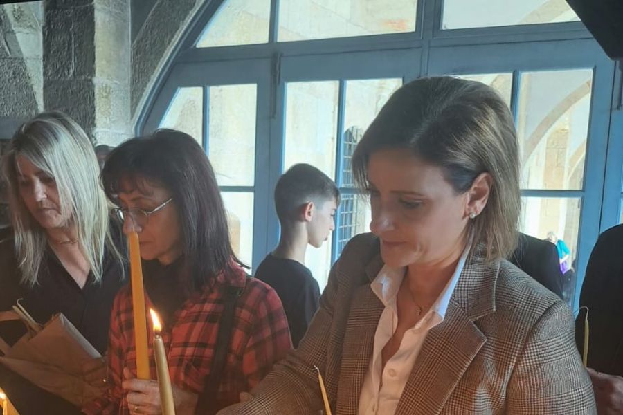 Στο κατεχόμενο μοναστήρι του Αποστόλου Ανδρέα η Φιλίππα (ΦΩΤΟΓΡΑΦΙΕΣ)