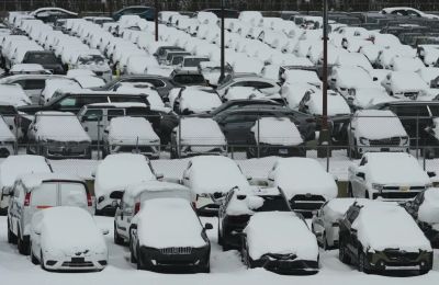 «Είναι μια πρώτη εικόνα του χειμώνα και υποθέτω είναι καλό εάν σου αρέσει το χιόνι», είπε ο Ότο.