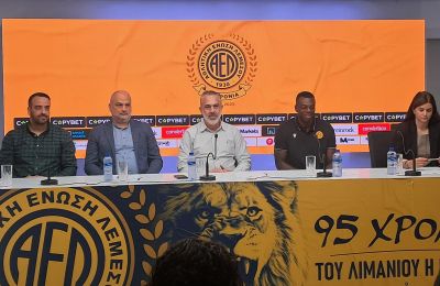 ΑΕΛ: Παρουσιάζει Αγαθοκλέους-Νταμάχου (live video)