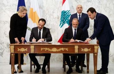 Ομόφωνα η Ολομέλεια της Βουλής ενέκρινε την κύρωση της συμφωνίας για την οριοθέτηση της Αποκλειστικής Οικονομικής Ζώνης (ΑΟΖ) μεταξύ Κύπρου και Λιβάνου