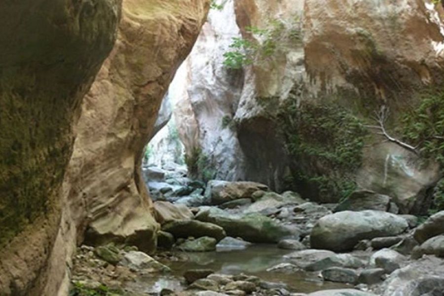 Κλείνει το «Φαράγγι του Άβακα» λόγω κακοκαιρίας