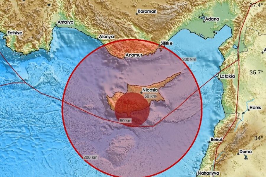 Κι άλλη σεισμική δόνηση στην Κύπρο