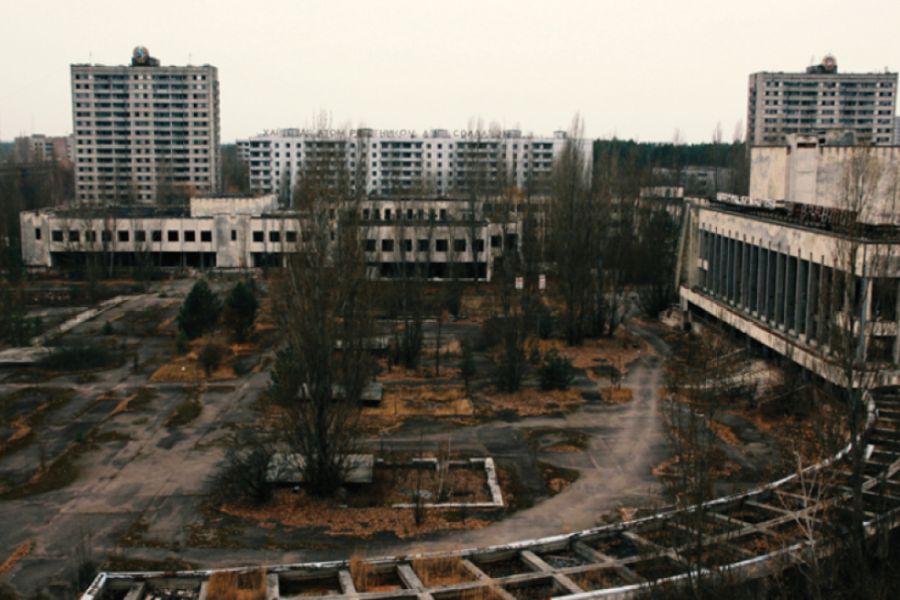 Κατεστραμμένο το προστατευτικό κέλυφος του Τσερνόμπιλ