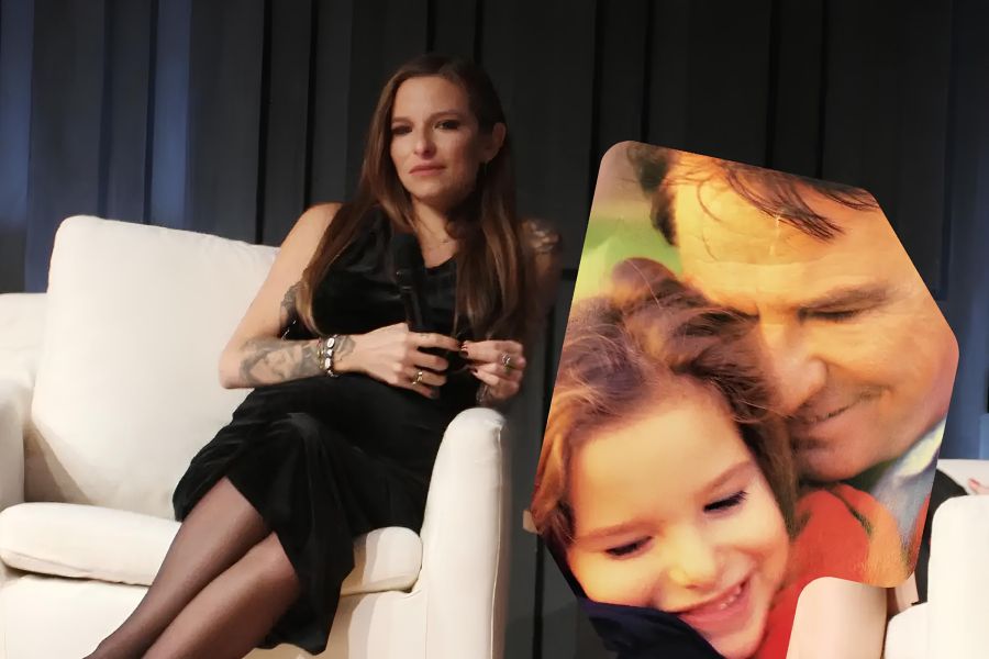 Εριέττα Κούρκουλου: «Χρόνια πολλά μπαμπάκα»