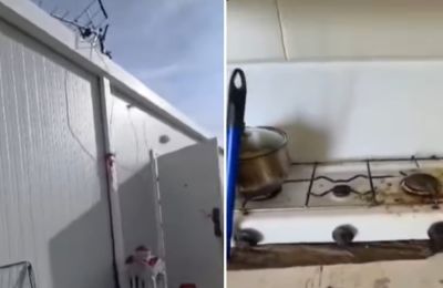 Η Έλεν Χρίστου επισκέφτηκε το λυόμενο στο βουνό και τα όσα προβάλλει για τις συνθήκες διαβίωσης του 19χρονου είναι συγκλονιστικά