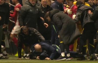 Φοβερή σύρραξη στο φινάλε του Μπρίστολ Σίτι-Μίλγουολ