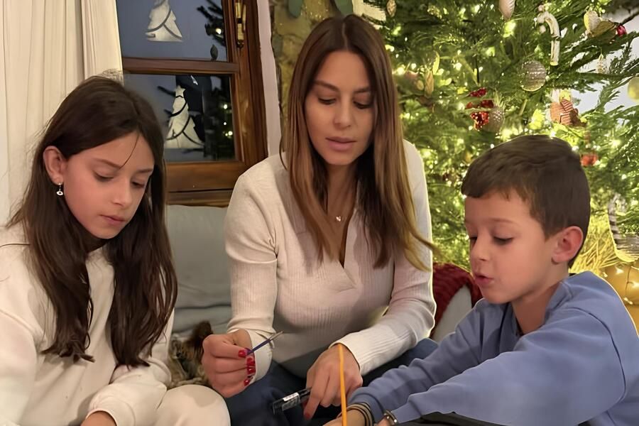 Βγαλμένο από χριστουγεννιάτικη καρτ ποστάλ