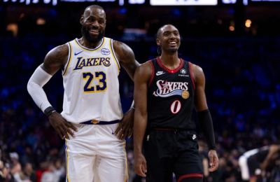 Νάγκετς ασταμάτητοι εκτός έδρας, Λέικερς με clutch ΛεΜπρόν