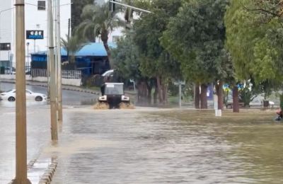 Πλημμύρισαν δρόμοι στα κατεχόμενα - Απίστευτες εικόνες