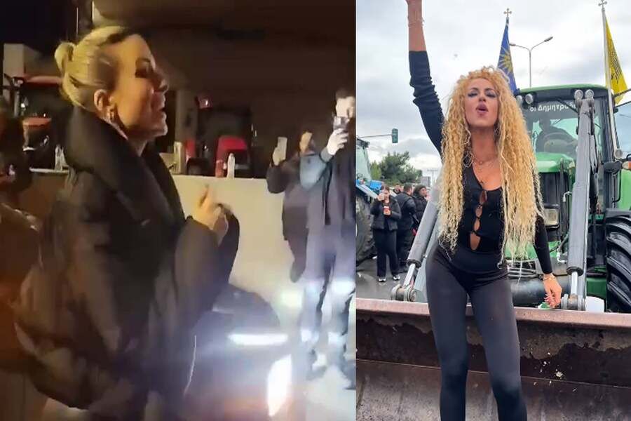 Κατερίνα Λιόλιου και Αναστασία Γιούσεφ στο πλευρό των αγροτών