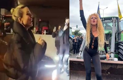  Η κινητοποίηση των αγροτών συγκεντρώνει ολοένα και περισσότερη δημόσια προσοχή, με δύο γνωστές παρουσίες της ελληνικής showbiz, την Κατερίνα Λιόλιου και την Αναστασία Γιούσεφ