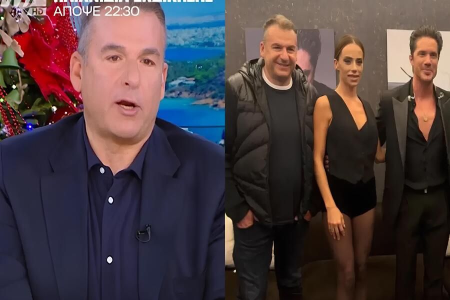 Λιάγκας: Η ενόχληση για τη φωτογραφία με την Αντωνά στην εκπομπή του