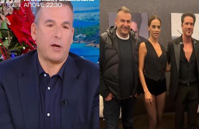 Η επική ατάκα του Γιώργου Λιάγκα, όταν στον «αέρα» του Πρωινού προβλήθηκε η κοινή του φωτογραφία με τη σύντροφό του, Μαρία Αντωνά