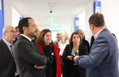 Επίσκεψη Χριστοδουλίδη στο UNIC Athens