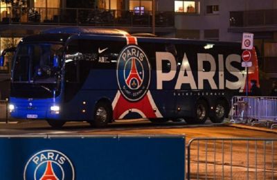 Επίθεση με πέτρες στο πούλμαν της Παρί στο Μπιλμπάο