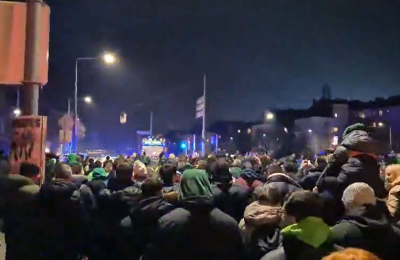 Με πορεία στο γήπεδο οι Ομονοιάτες και πανικός στους δρόμους! (vids)