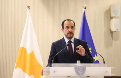 Ο Πρόεδρος Χριστοδουλίδης συνεχάρη τον Πρωθυπουργό της Ελλάδας Κυριάκο Μητσοτάκη για την εκλογή της Ελλάδας στην προεδρία του Eurogroup