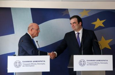 Ο Μάκης Κεραυνός συμμετείχε και στη συνεδρία του Eurogroup, όπου εξελέγη νέος πρόεδρος ο Έλληνας Yπουργός Οικονομικών, Κυριάκος Πιερακάκης