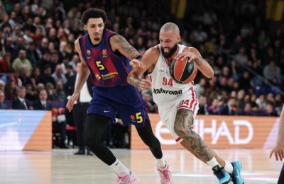 Ηττημένος στη Βαρκελώνη ο Ολυμπιακός 