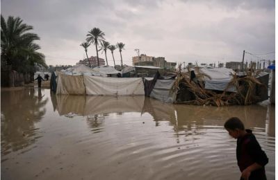 Τουλάχιστον 16 νεκροί στη Γάζα από τις καταρρακτώδεις βροχές