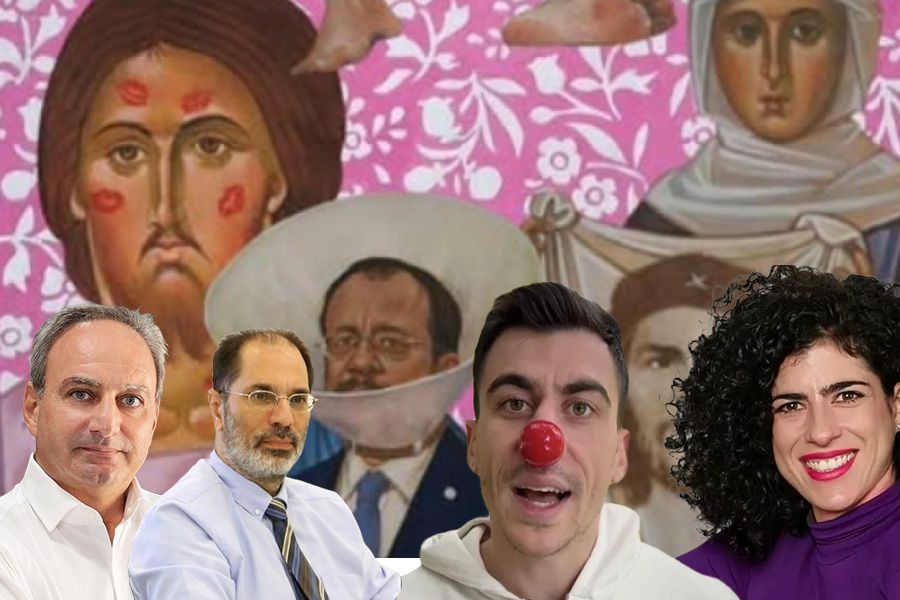 Χειροπέδες σε βλάσφημο ζωγράφο;-Τον στηρίζουν ΑΚΕΛ- ΑΛΜΑ- ΒΟΛΤ-Φειδίας