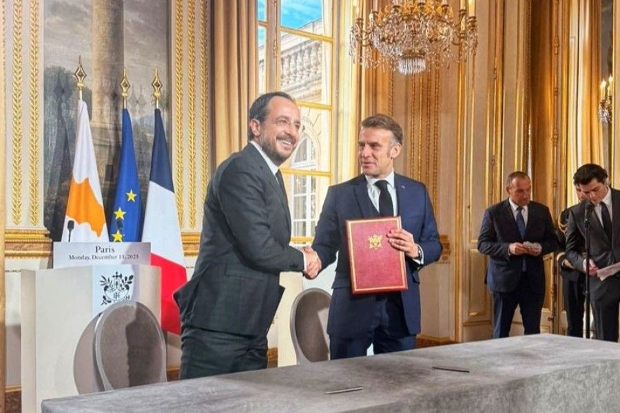 Υπογράφηκε η συμφωνία Στρατηγικής Εταιρικής Σχέσης Κύπρου-Γαλλίας