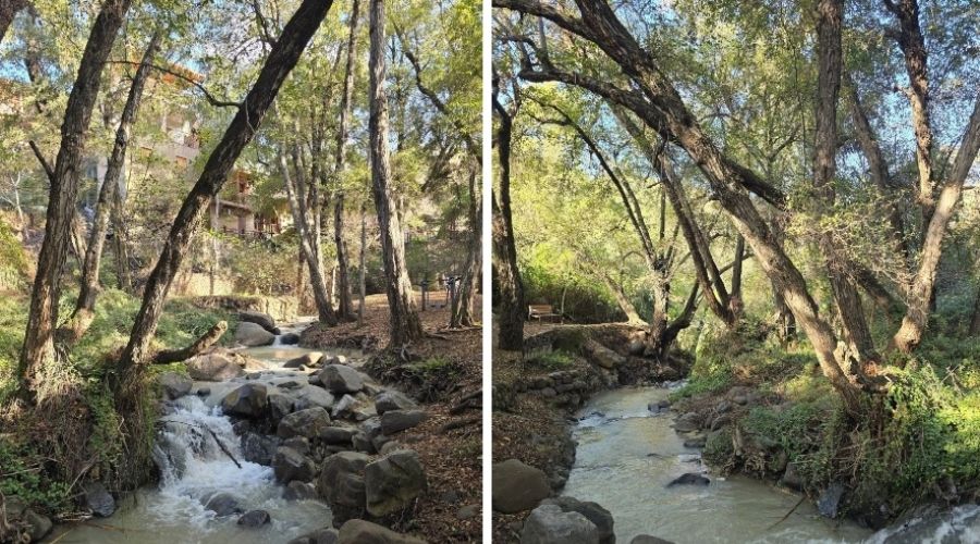 Το μονοπάτι της Βατερής στην Κακοπετριά με το τρεχούμενο νερό και τις πανέμορφες εικόνες από τη φύση