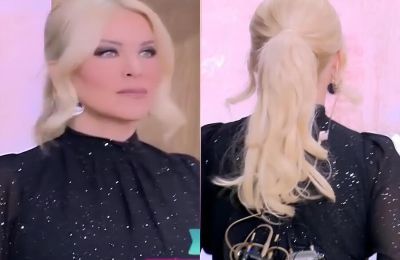 Η Κατερίνα Καινούργιου, το πρωί της Τρίτης 16 Δεκεμβρίου, αιφνιδιάστηκε κατά την είσοδό της στο πλατό