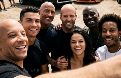 Φωτογραφία από Fast and Furious μαζί με Ρονάλντο!