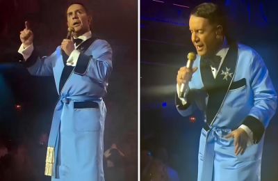 Λίγες ώρες μετά τον σάλο που προκάλεσε η μήνυση εις βάρος του, ο Γιώργος Μαζωνάκης ανέβηκε κανονικά στη σκηνή της Ακτής Πειραιώς και έστειλε τα δικά του μηνύματα μέσα από την εμφάνισή του