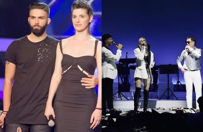 Συμμετείχε στο ίδιο σχήμα με τον καλλιτέχνη και τον Στέφανο Παπαδόπουλο