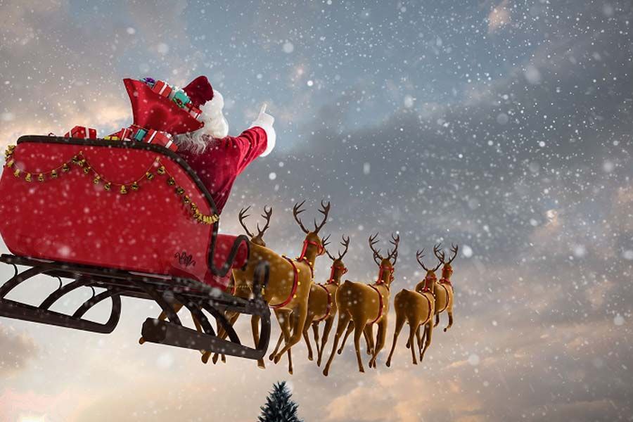 Πού βρίσκεται τώρα ο Άγιος Βασίλης; – Δείτε live το μεγάλο ταξίδι του