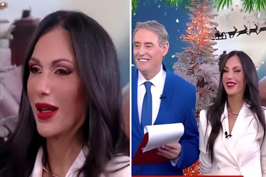 Συγκινημένη η Ανθή Βούλγαρη στον αέρα με τη μαντινάδα για τον γιο της