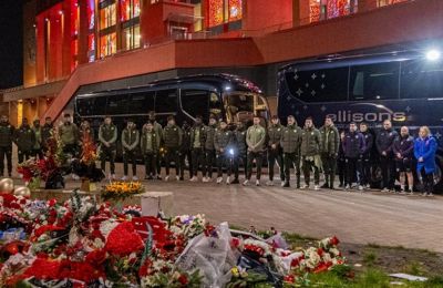 Σύσσωμη η Γουλβς κατέθεσε στεφάνι στη μνήμη του Ζότα