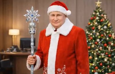 Χειροπέδες είχε το πακέτο που... άφησε ο Άγιος Βασίλης στον Βολοντίμιρ Ζελένσκι  για τα Χριστούγεννα - Δώρο κονσόλα DJ στον Μαδούρο
