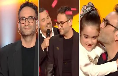 Η συγκίνηση του μεγάλου νικητή στη σκηνή και το θερμό «ευχαριστώ»