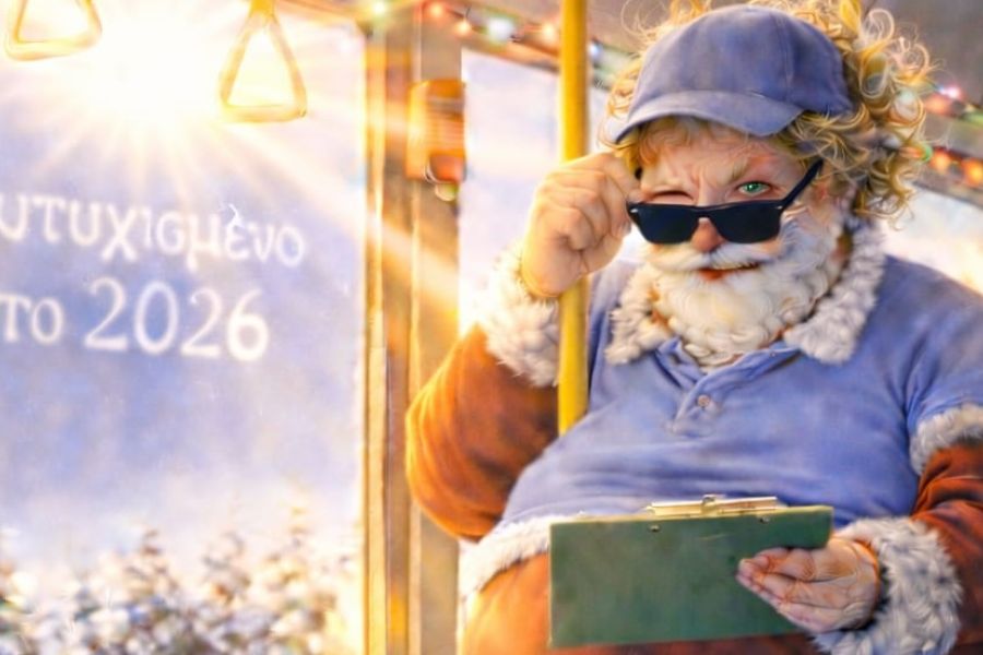 Με χιούμορ εύχεται καλή χρονιά η Ελεγκτική Υπηρεσία Με χιούμορ εύχεται καλή χρονιά η Ελεγκτική Υπηρεσία