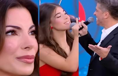 Η 13χρονη έκλεψε τις εντυπώσεις δίπλα στον πατέρα της