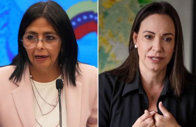 Ροντριγκεζ-Ματσάδο: Ποιες είναι οι δύο ισχυρές γυναίκες στη Βενεζουέλα