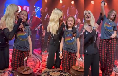 Μια ιδιαίτερα συγκινητική και τρυφερή στιγμή χάρισε στο κοινό της η Άννα Βίσση, κατά τη διάρκεια πρόσφατης εμφάνισής της. 