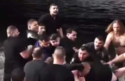 Πιάστηκαν στα χέρια για τον Τίμιο Σταυρό (ΒΙΝΤΕΟ)