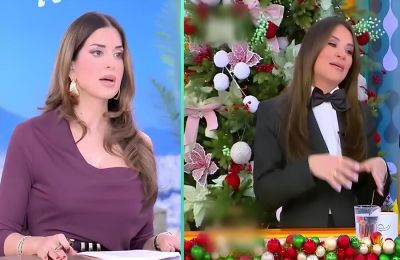 Η παρουσιάστρια μετέφερε τη δική της εικόνα για την ψυχολογία της συναδέλφου της