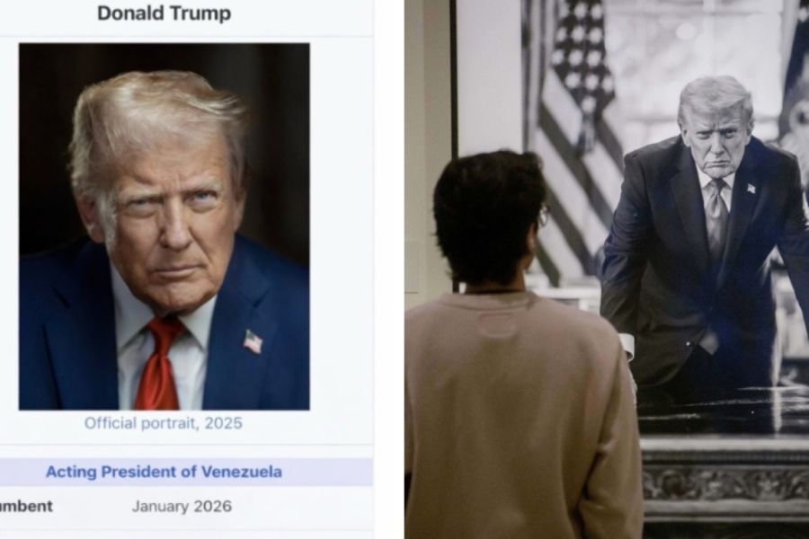 Ο Τραμπ αυτοχαρακτηρίζεται «εν ενεργεία πρόεδρος της Βενεζουέλας»