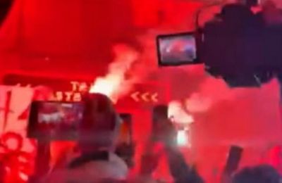 Ξέφρενο πάρτι στο Ηράκλειο για τον ΟΦΗ (vids)