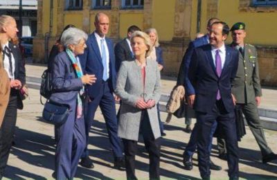 Φόν ντέρ Λαιεν - ΠτΔ στην Πράσινη Γραμμή στη Λευκωσία