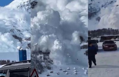 Χιονοστιβάδα «καταπίνει» χιονοδρομικό στο ψηλότερο βουνό της Ευρώπης 