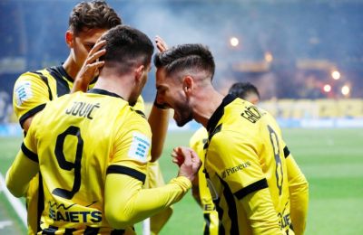 Τεσσάρα της ΑΕΚ στον ΠΑΟ με καρέ του Γιόβιτς! (vid)