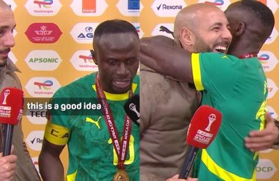 Απίθανη στιγμή: Ο Μανέ κατάλαωε ότι του έπαιρνε συνέντευξη ο Άμραμπατ