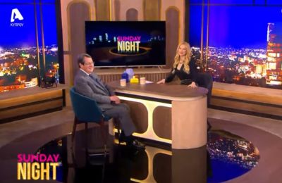 Η μεσημεριανή σιέστα είναι από τα ιερότερα πράγματα, ανέφερε ο Νίκος Αναστασιάδης, στην εκπομπή «Sunday Night», με τη Χριστιάνα Αριστοτέλους στον Alpha